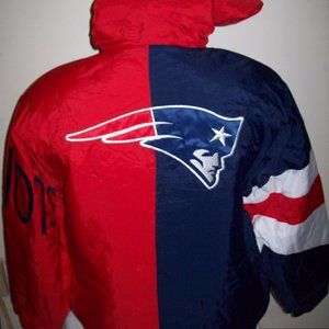 NEW ENGLAND PATRIOTS Starter KNOCKOUT Jacket 2X